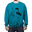 I am Number One - Crew Neck Sweatshirt Crew Neck Sweatshirt RIPT Apparel Small / Antique Sapphire