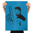 I am Number One - Prints Posters RIPT Apparel 18x24 / Sapphire