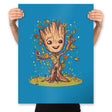 I am Spring - Prints Posters RIPT Apparel 18x24 / Sapphire