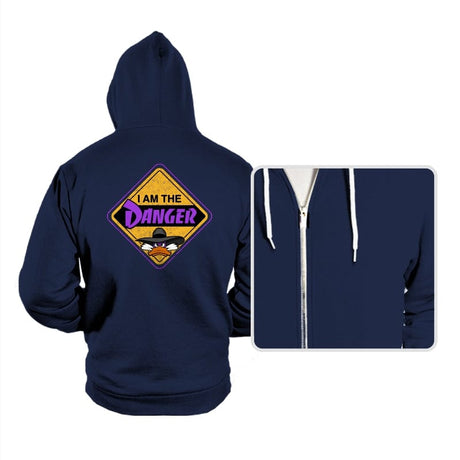 I Am The Dangerous - Hoodies Hoodies RIPT Apparel Small / Navy