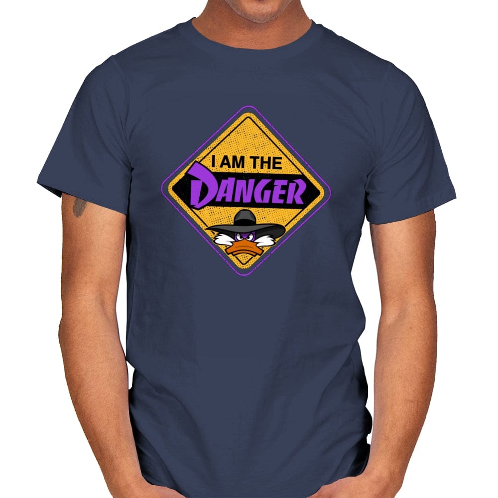 I Am The Dangerous - Mens T-Shirts RIPT Apparel Small / Navy