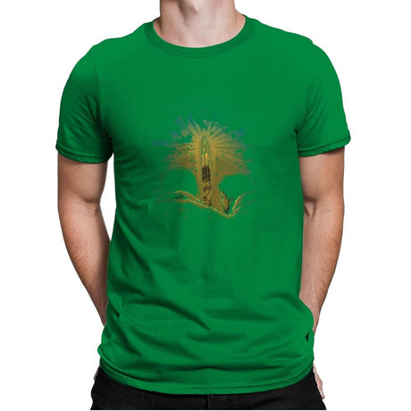 I am the Sword in the Darkness - Game of Shirts - Mens Premium T-Shirts RIPT Apparel Small / Kelly Green