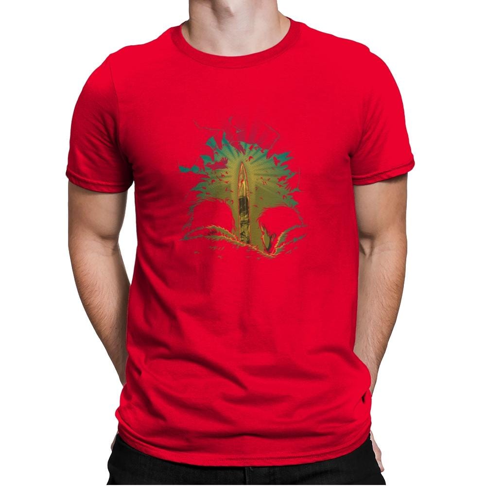 I am the Sword in the Darkness - Game of Shirts - Mens Premium T-Shirts RIPT Apparel Small / Red