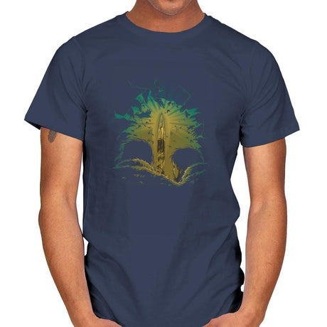 I am the Sword in the Darkness - Game of Shirts - Mens T-Shirts RIPT Apparel Small / Navy