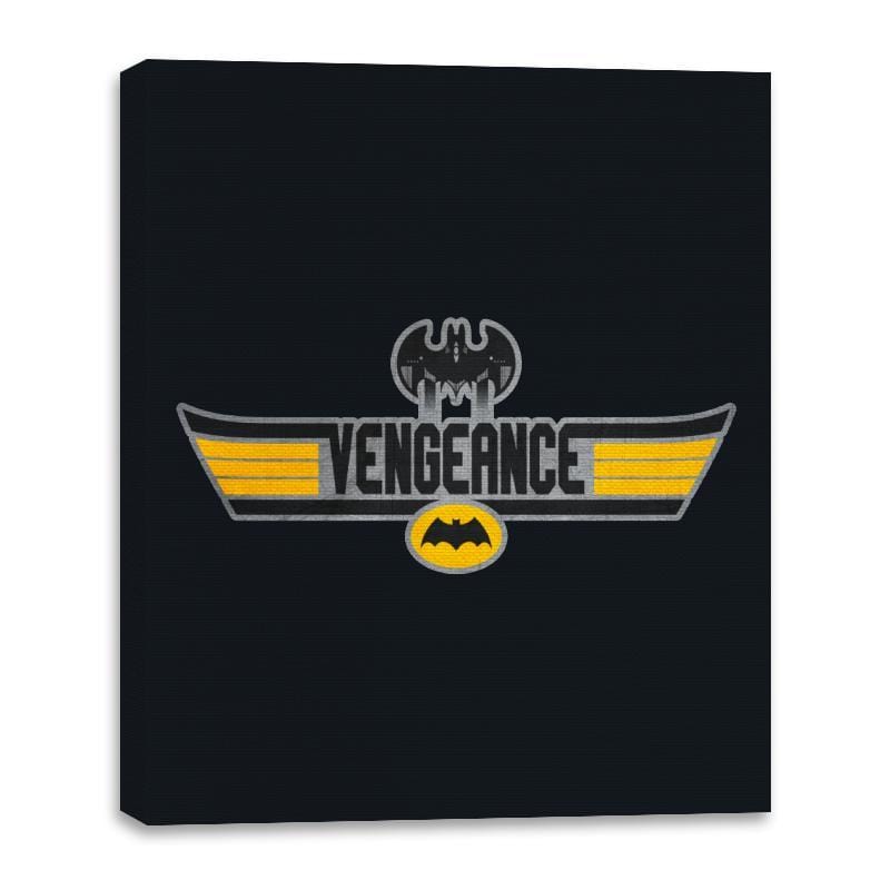 I Am Vengeance - Canvas Wraps Canvas Wraps RIPT Apparel 16x20 / Black