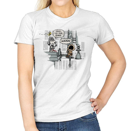 I Am Your Beagle - Womens T-Shirts RIPT Apparel Small / White