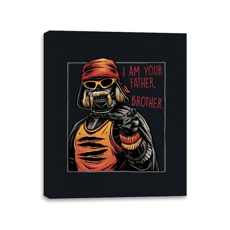I am your Father, Brother - Canvas Wraps Canvas Wraps RIPT Apparel 11x14 / Black