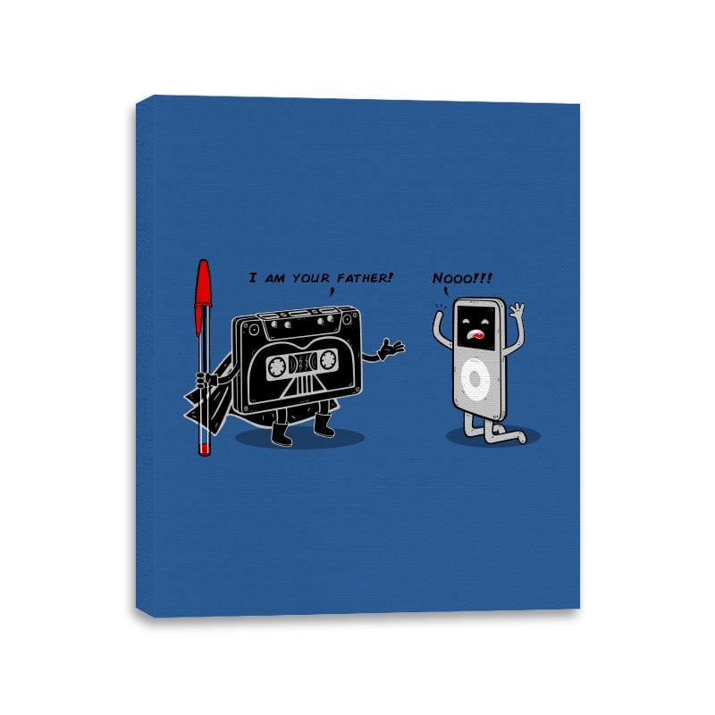 I am your Father! - Canvas Wraps Canvas Wraps RIPT Apparel 11x14 / Royal