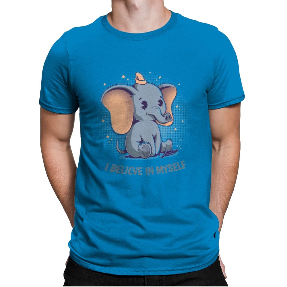 I Believe In Myself - Mens Premium T-Shirts RIPT Apparel Small / Turqouise