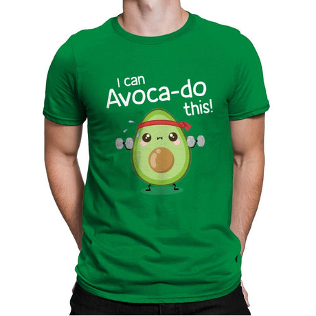 I can Avoca-do this! - Mens Premium T-Shirts RIPT Apparel Small / Kelly