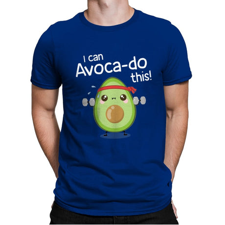 I can Avoca-do this! - Mens Premium T-Shirts RIPT Apparel Small / Royal