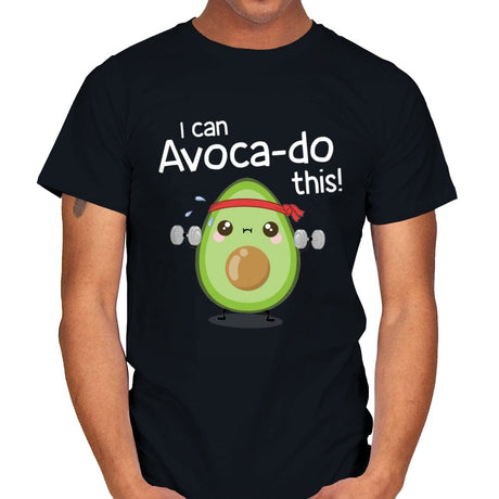 I can Avoca-do this! - Mens T-Shirts RIPT Apparel Small / Black