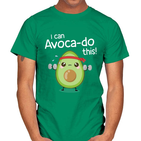 I can Avoca-do this! - Mens T-Shirts RIPT Apparel Small / Kelly