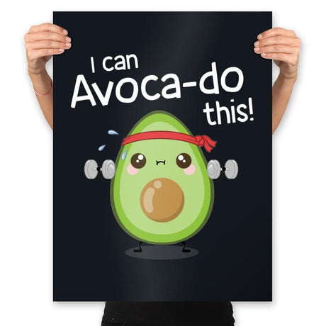 I can Avoca-do this! - Prints Posters RIPT Apparel 18x24 / Black
