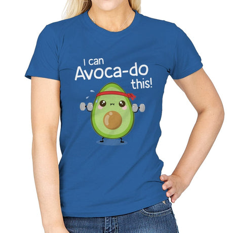 I can Avoca-do this! - Womens T-Shirts RIPT Apparel Small / Royal