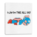 I Can Do This All Day - Canvas Wraps Canvas Wraps RIPT Apparel 16x20 / White