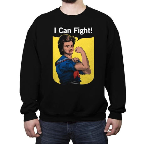 I Can Fight! - Crew Neck Sweatshirt Crew Neck Sweatshirt RIPT Apparel
