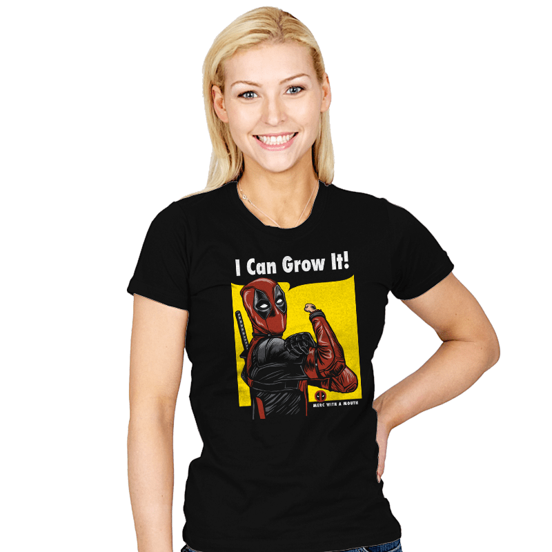 I Can Grow It! - Womens T-Shirts RIPT Apparel