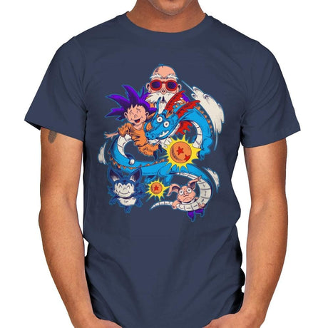 I Can Ki With My Eyes Shut - Mens T-Shirts RIPT Apparel Small / Navy