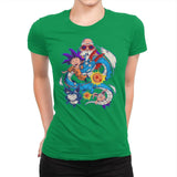 I Can Ki With My Eyes Shut - Womens Premium T-Shirts RIPT Apparel Small / Kelly Green