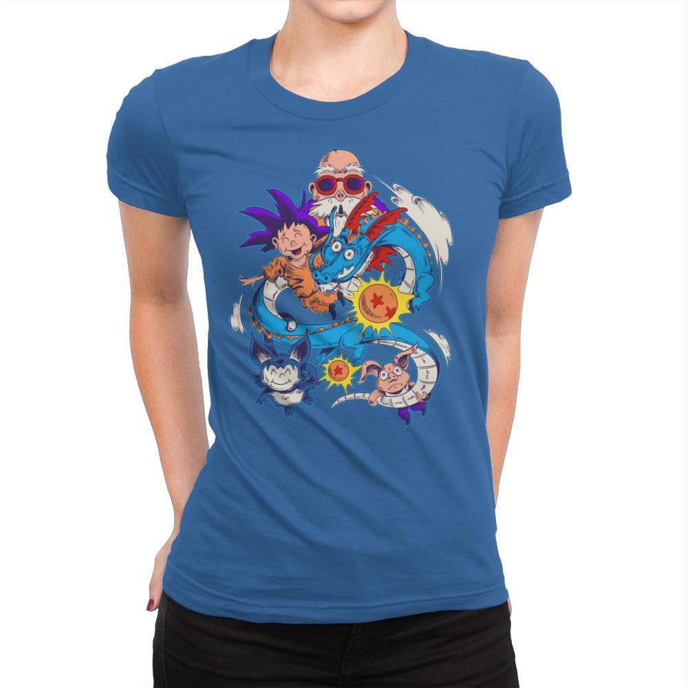 I Can Ki With My Eyes Shut - Womens Premium T-Shirts RIPT Apparel Small / Royal