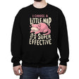 I Choose a Little Nap - Crew Neck Sweatshirt Crew Neck Sweatshirt RIPT Apparel Small / Black