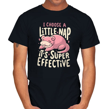 I Choose a Little Nap - Mens T-Shirts RIPT Apparel Small / Black
