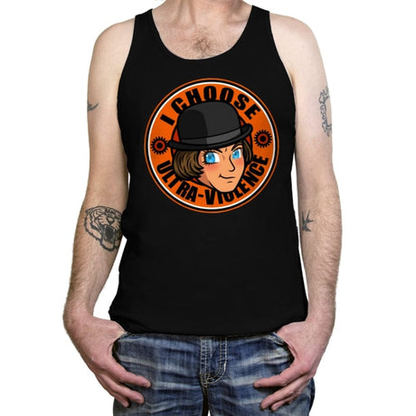 I Choose Ultra Violence - Tanktop Tanktop RIPT Apparel X-Small / Black