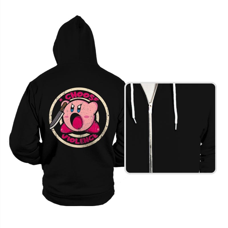 I Choose Violence - Hoodies Hoodies RIPT Apparel Small / Black