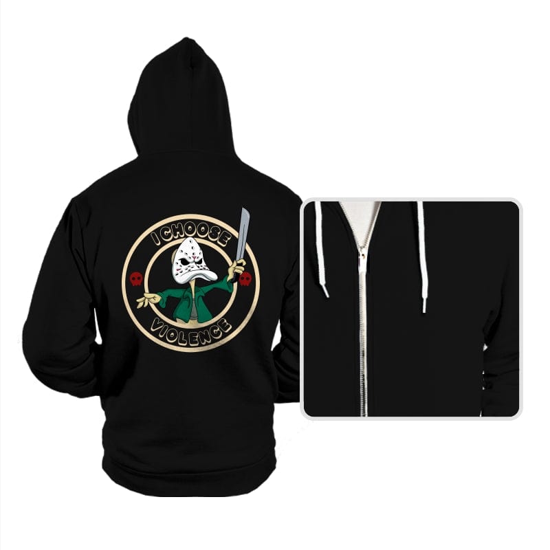 I Choose Violence - Hoodies Hoodies RIPT Apparel Small / Black