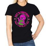 I Don't Give AF - Womens T-Shirts RIPT Apparel Small / Black