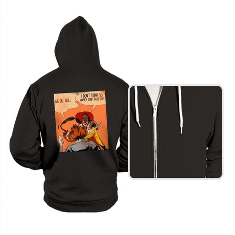 I Don't Think So - Hoodies Hoodies RIPT Apparel Small / Black