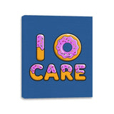 I Donut Care - Canvas Wraps Canvas Wraps RIPT Apparel 11x14 / Royal