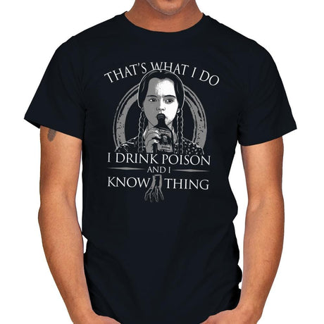 I Drink Poison - Mens T-Shirts RIPT Apparel Small / Black