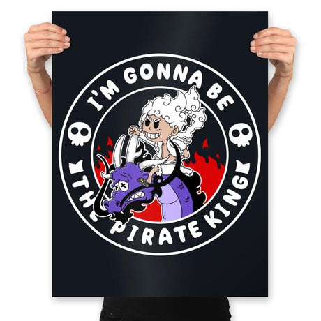I Gonna Be The Pirate King - Prints Posters RIPT Apparel 18x24 / Black