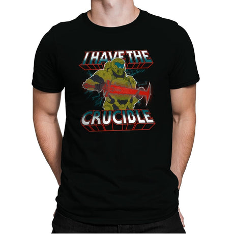 I Have the Crucible - Mens Premium T-Shirts RIPT Apparel Small / Black