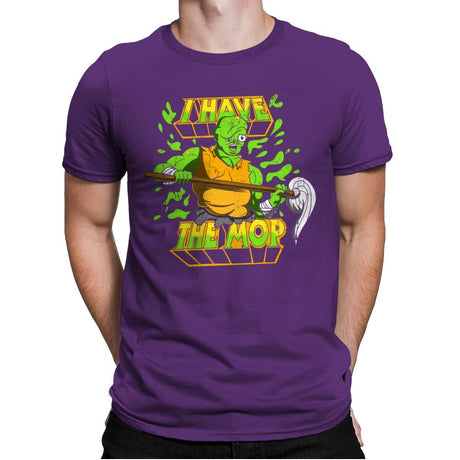 I Have the Mop - Mens Premium T-Shirts RIPT Apparel Small / Purple Rush