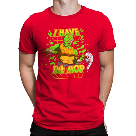I Have the Mop - Mens Premium T-Shirts RIPT Apparel Small / Red