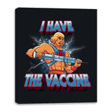 I have the vaccine - Canvas Wraps Canvas Wraps RIPT Apparel 16x20 / Black