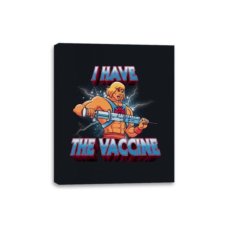 I have the vaccine - Canvas Wraps Canvas Wraps RIPT Apparel 8x10 / Black