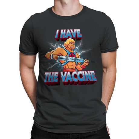 I have the vaccine - Mens Premium T-Shirts RIPT Apparel Small / Heavy Metal