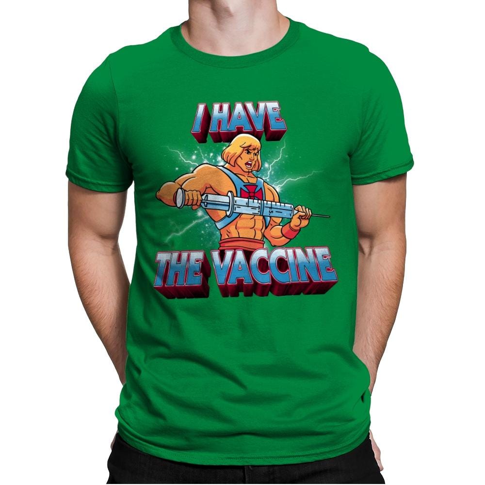 I have the vaccine - Mens Premium T-Shirts RIPT Apparel Small / Kelly