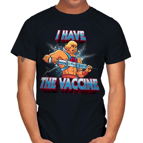 I have the vaccine - Mens T-Shirts RIPT Apparel Small / Black