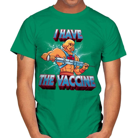 I have the vaccine - Mens T-Shirts RIPT Apparel Small / Kelly