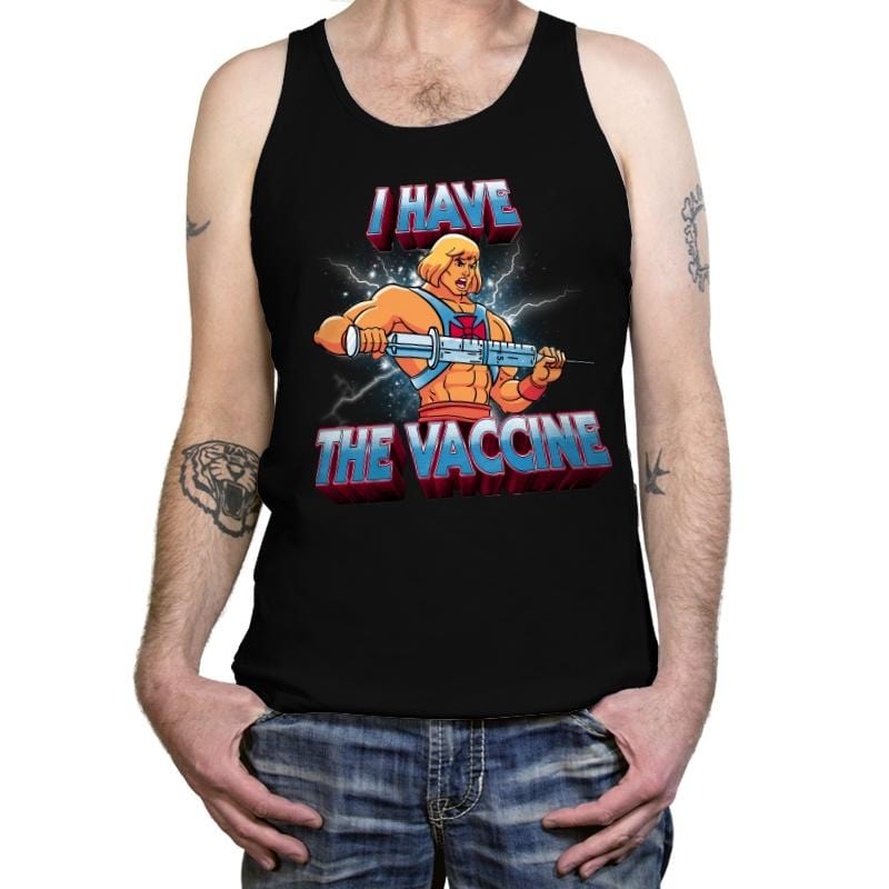 I have the vaccine - Tanktop Tanktop RIPT Apparel X-Small / Black