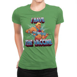 I have the vaccine - Womens Premium T-Shirts RIPT Apparel Small / Kelly