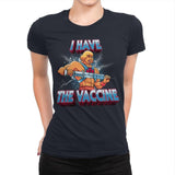 I have the vaccine - Womens Premium T-Shirts RIPT Apparel Small / Midnight Navy