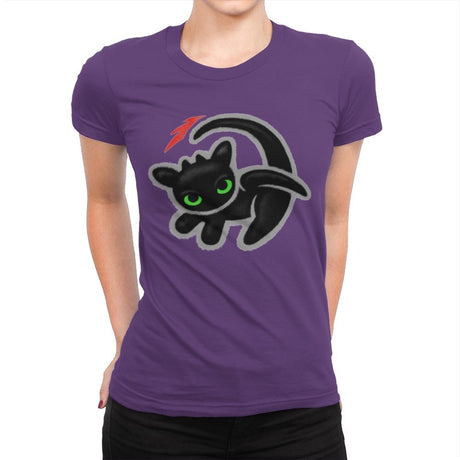 I Just Can't Wait to be Alpha - Best Seller - Womens Premium T-Shirts RIPT Apparel Small / Purple Rush