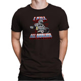 I kill all goblins - Mens Premium T-Shirts RIPT Apparel Small / Dark Chocolate