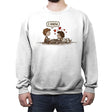 I Know. - Crew Neck Sweatshirt Crew Neck Sweatshirt RIPT Apparel Small / White
